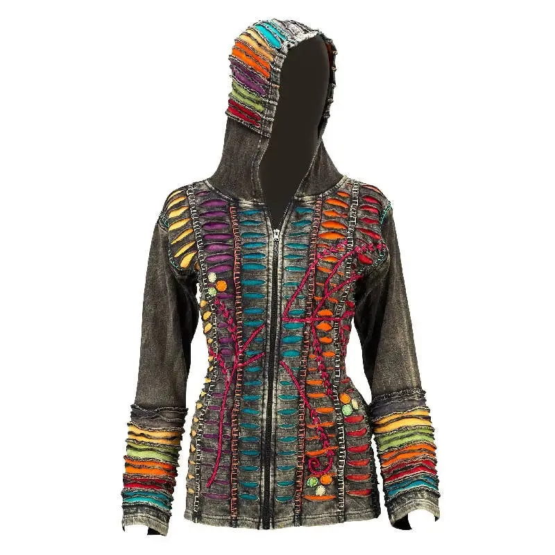 Clothing - Razor Cut Multi-Color Jacket