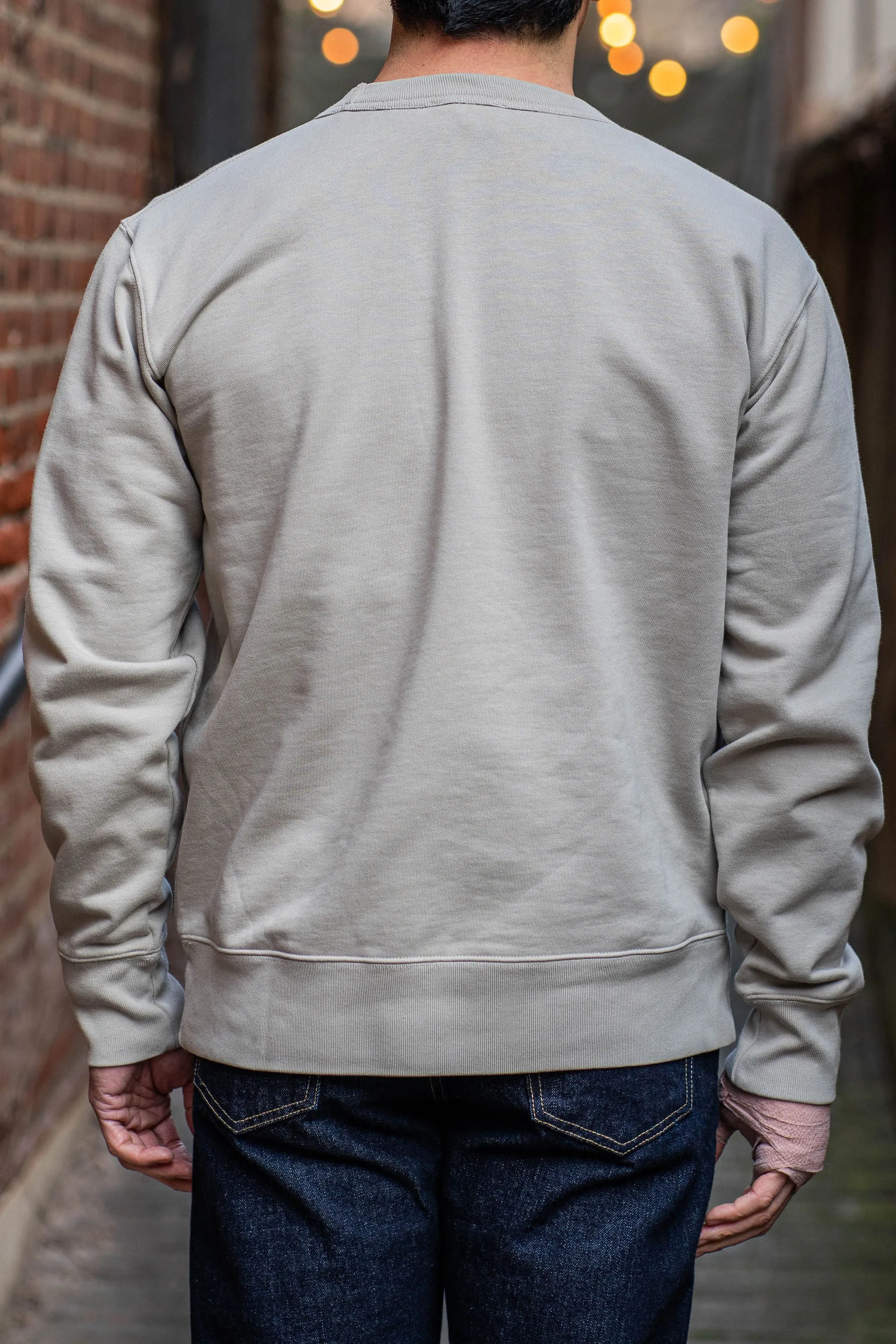 C.O.F. Studio Sweatshirt - Unbrushed Terry Cement