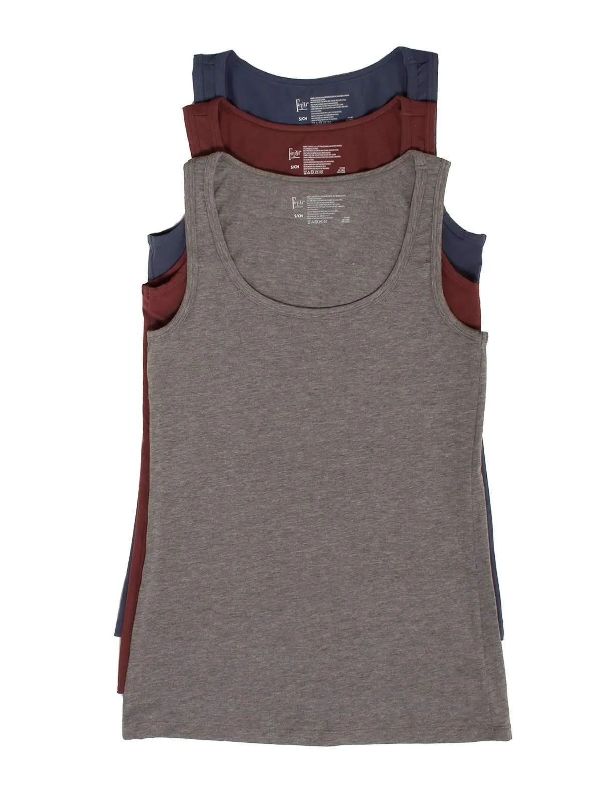 Cotton Modal Stretch Layering Tank Top 3-Pack