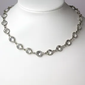 Crystal & Silver Necklace