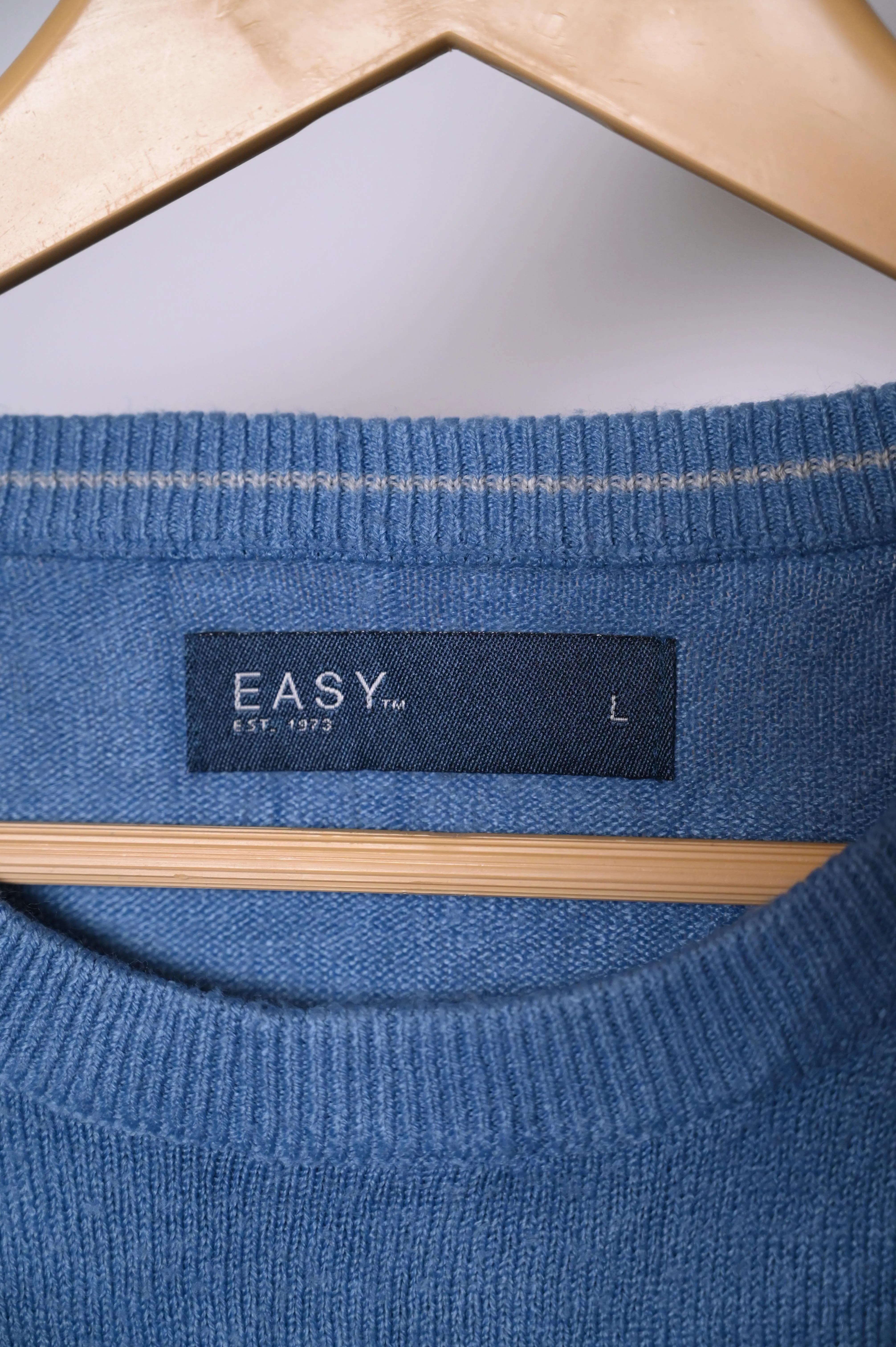 Easy Blue Sweatshirt - Large