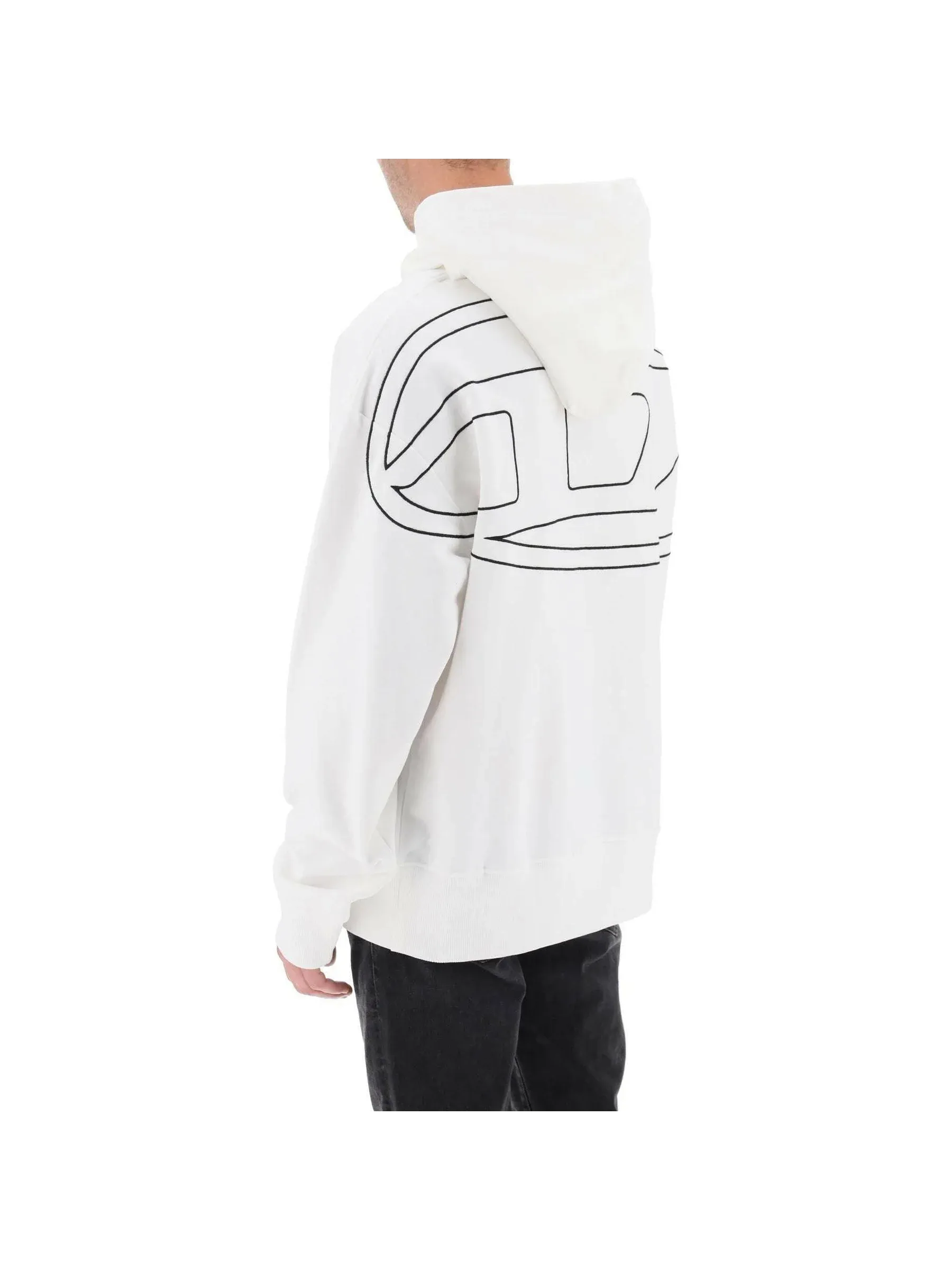 Embroidered Logo Hoodie