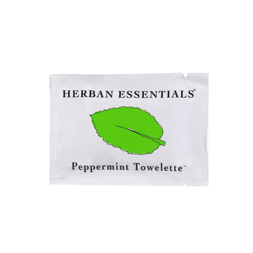 ESSENTIAL OIL TOWELETTES - PEPPERMINT X20