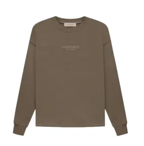 ESSENTIALS FOG RELAXED CREWNECK WOOD