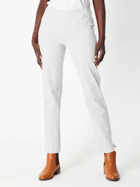 FULL LENGTH COTTON PANT(COTTOLENE - the new bengaline) - WHITE 25963- SC