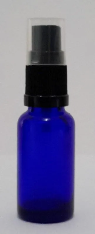 Glass Dropper Bottle Blue 10mls