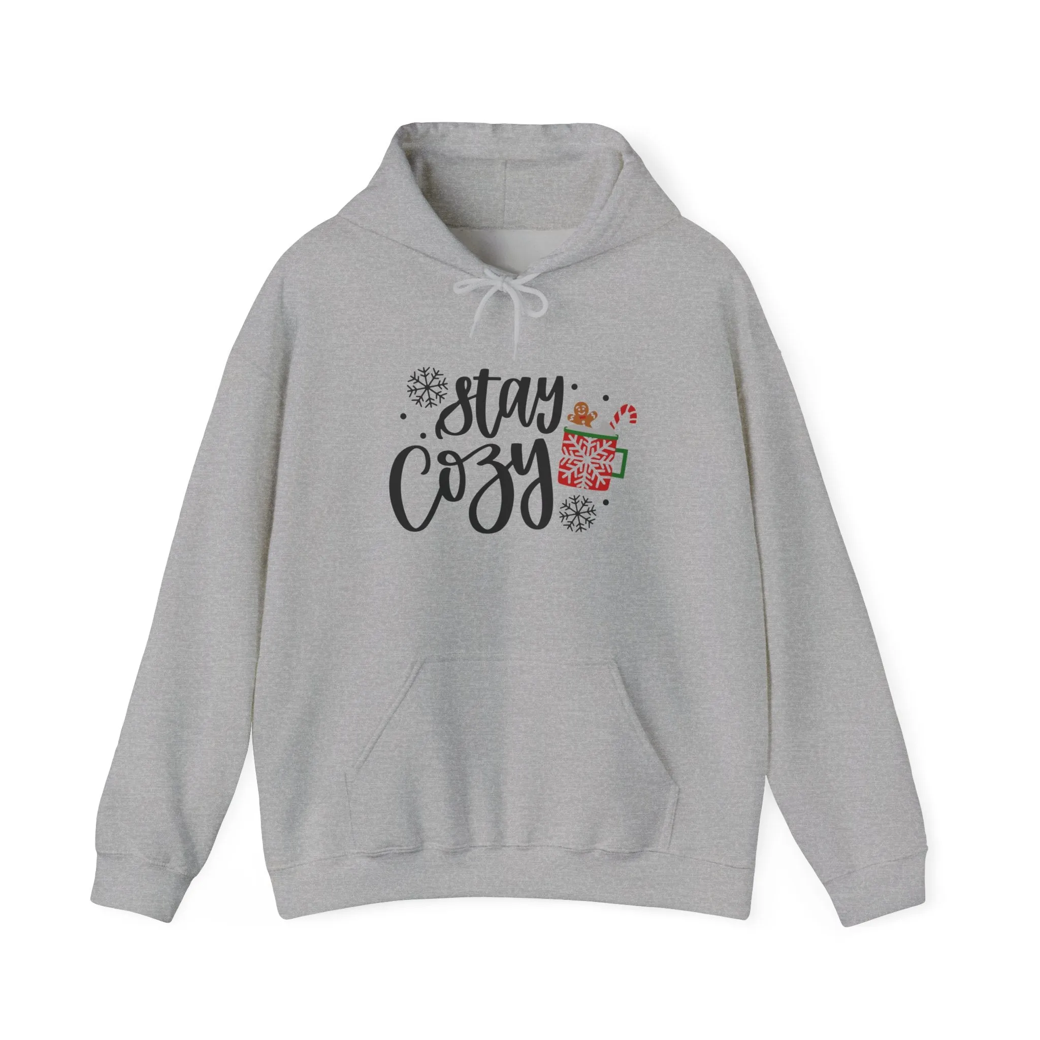 Hoodie Sweatshirt, Christmas Sweatshirt, cozy vibes sweatshirt, Stay Cozy, Winter hoodie, Christmas hoodie