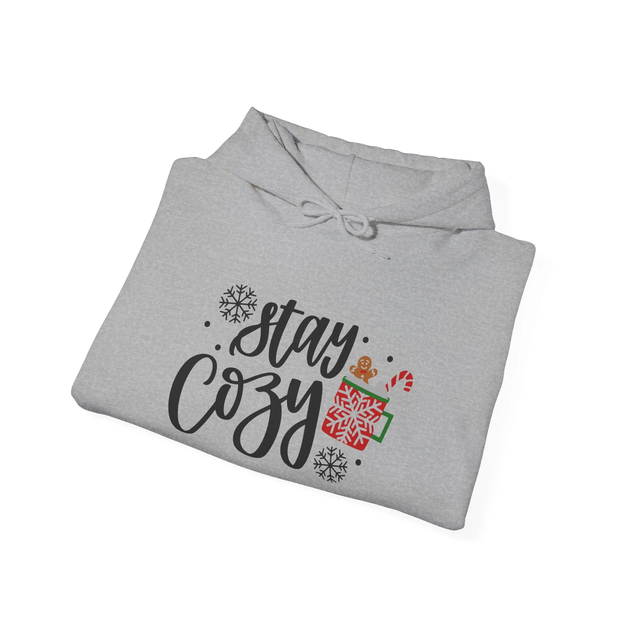 Hoodie Sweatshirt, Christmas Sweatshirt, cozy vibes sweatshirt, Stay Cozy, Winter hoodie, Christmas hoodie