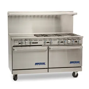 Imperial IR-6-G12 48" Propane Gas Range With 12" Griddle