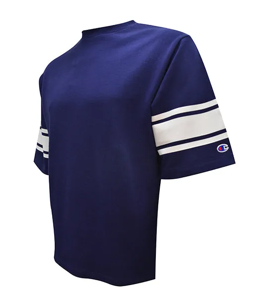 Japan Line Champion Half Sleeve Crewneck Navy