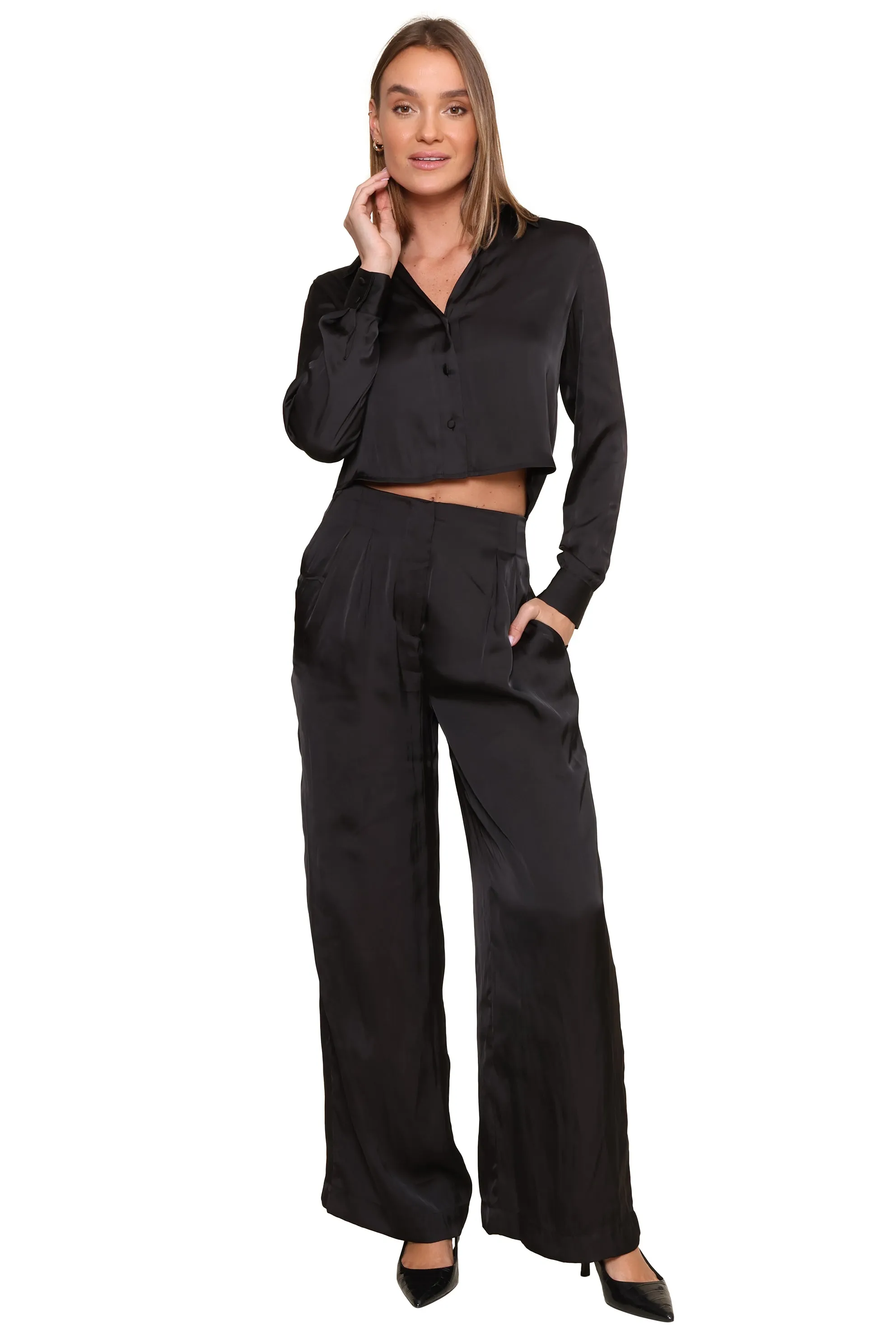 Lisse Wide Leg Pant