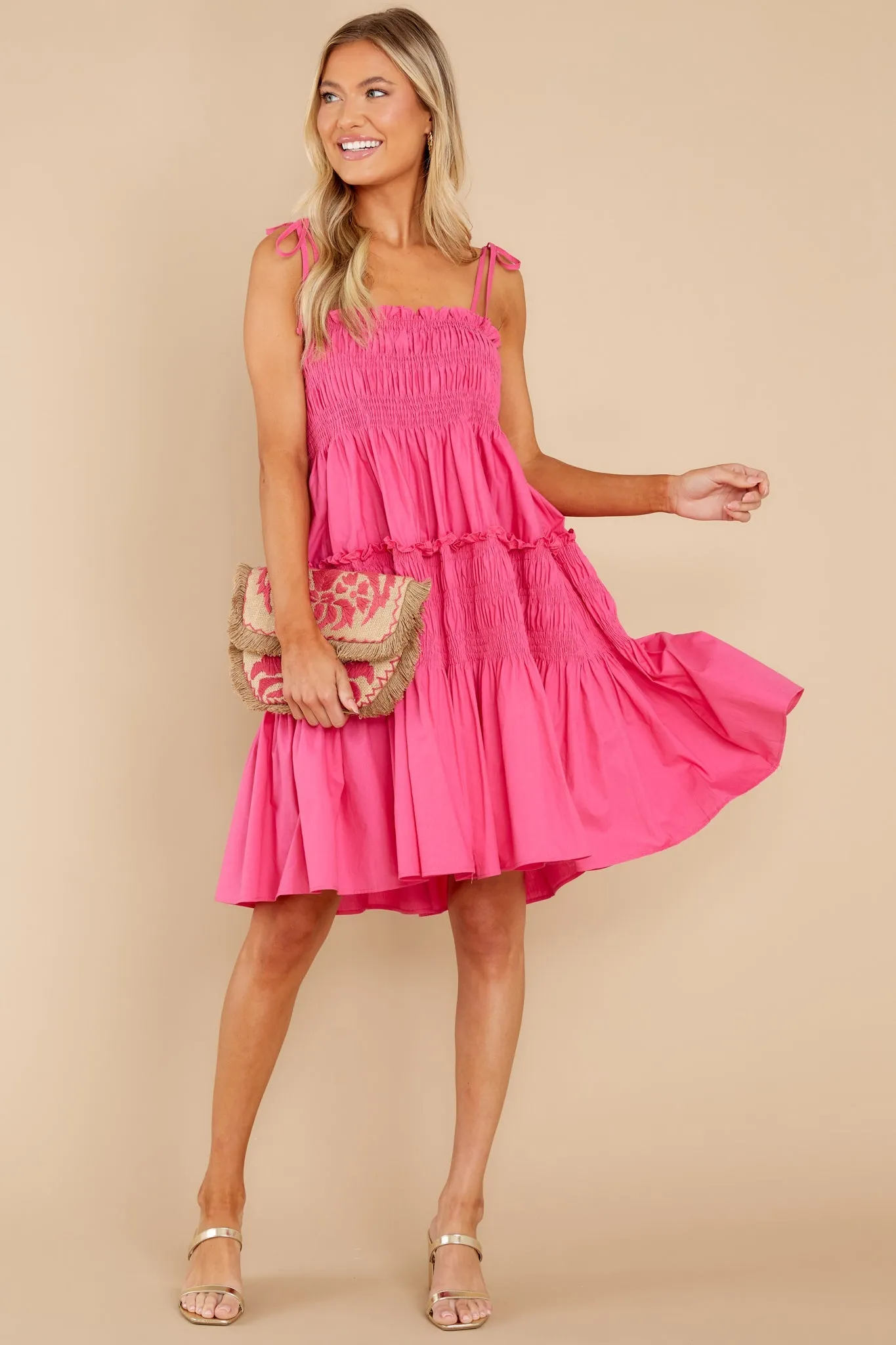 Love You Forever Fuchsia Pink Dress