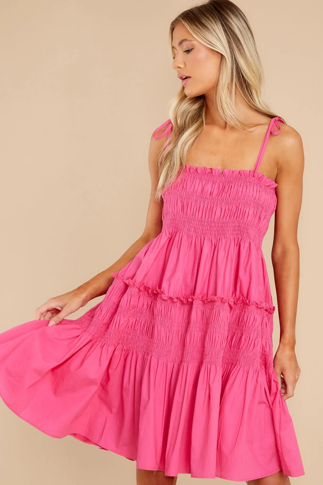 Love You Forever Fuchsia Pink Dress