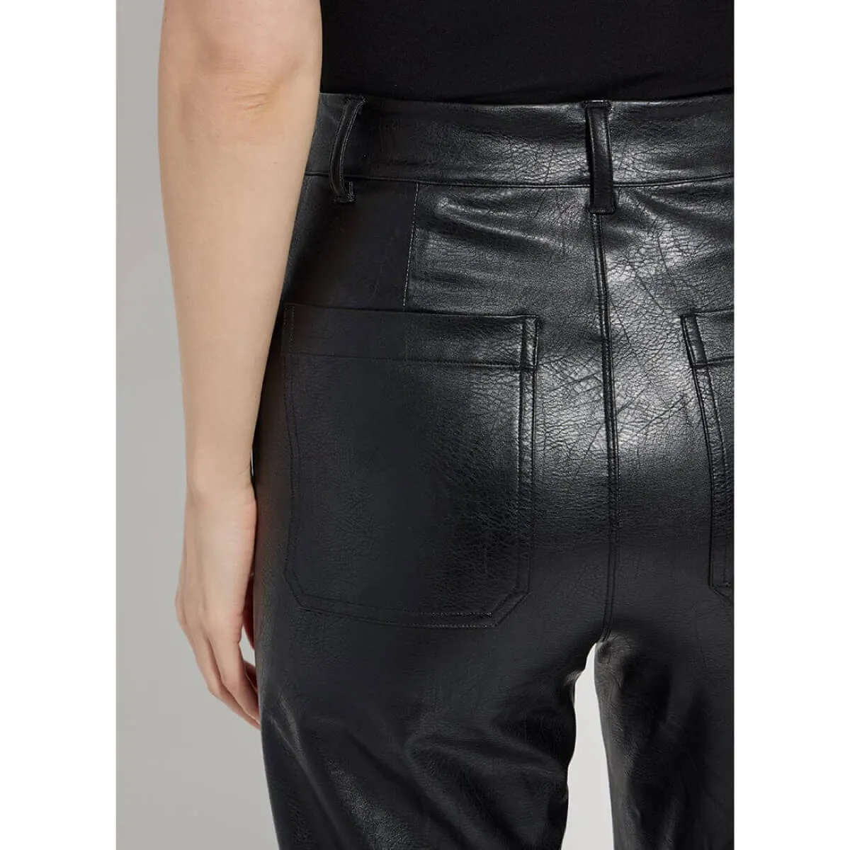 Lysse Vegan Leather Wide Leg Pant