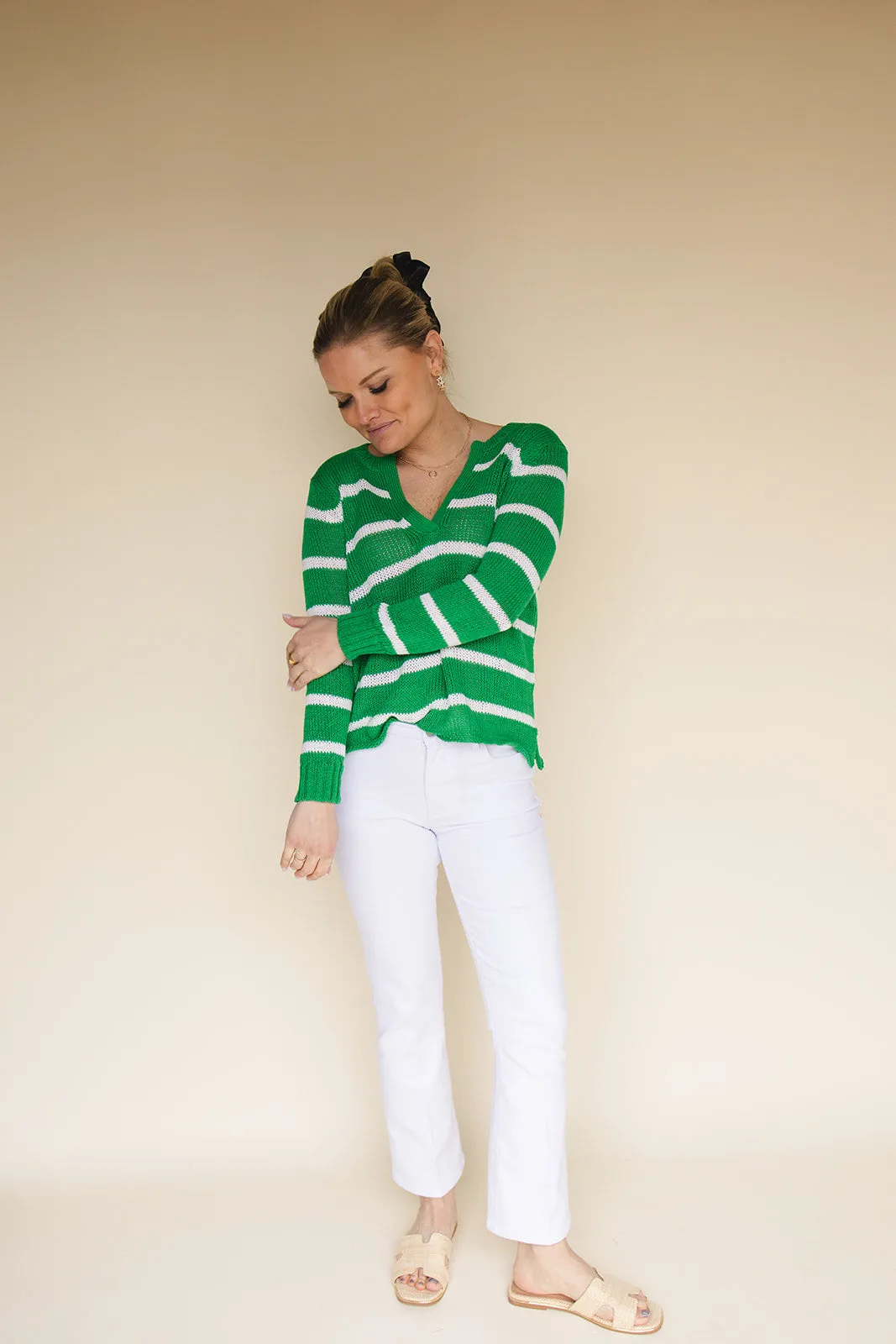 Margot Stripe Pullover