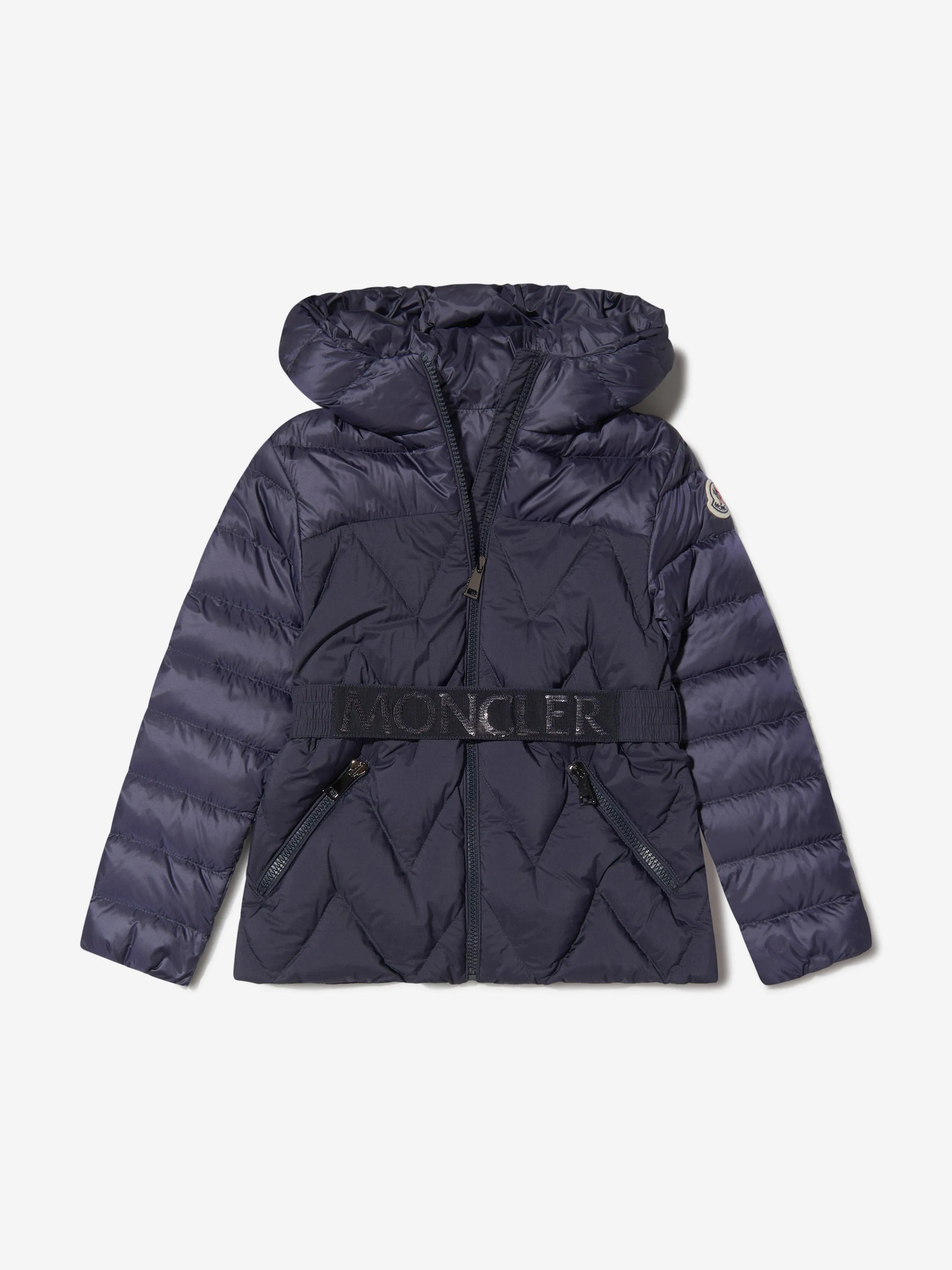 Moncler Enfant Girls Down Padded Arialda Jacket