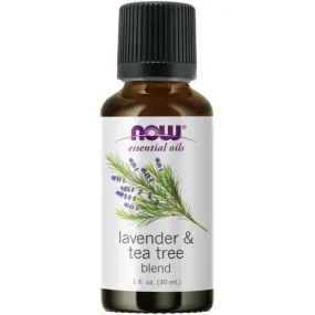 Now Foods Lavender & Tea Tree Oil Blend 1 oz.