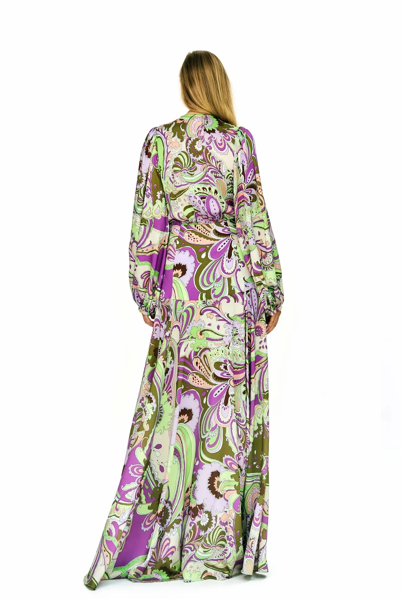 Oud Paris Sofia dress print