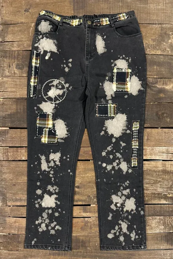 Peaceful Walks Jeans by Jaded Gypsy