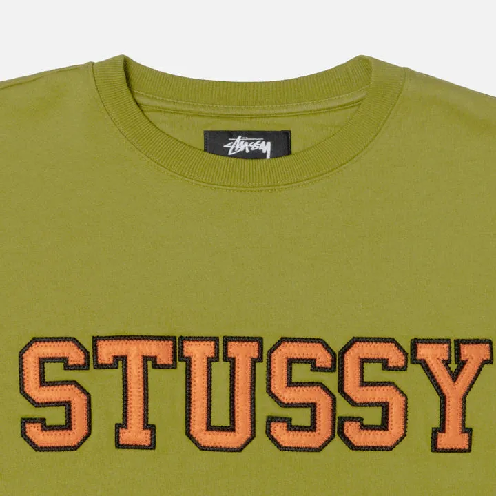 RELAXED OVERSIZED CREW / STUSSY / GREEN