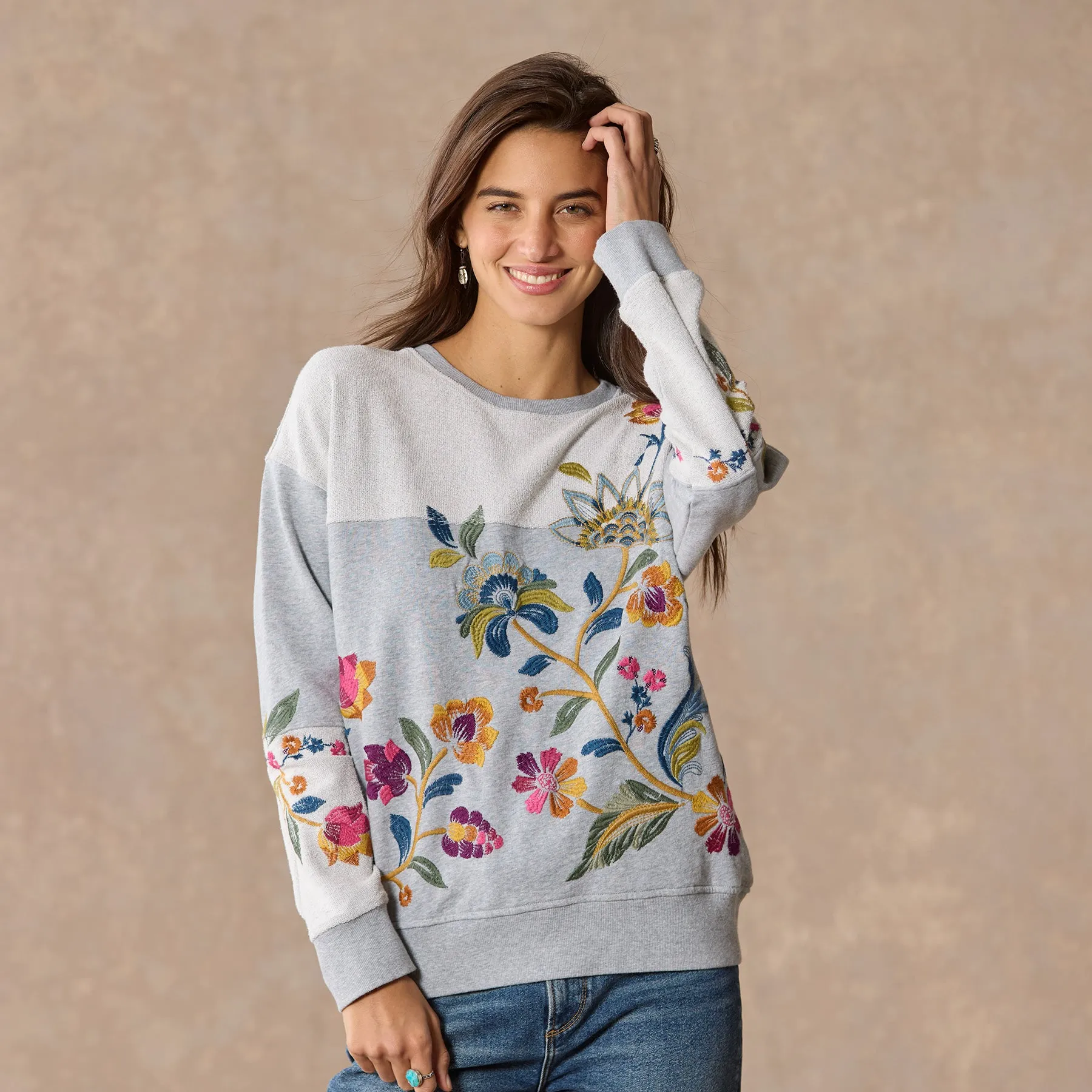 Vanessa Relaxed Sweatshirt, Petite