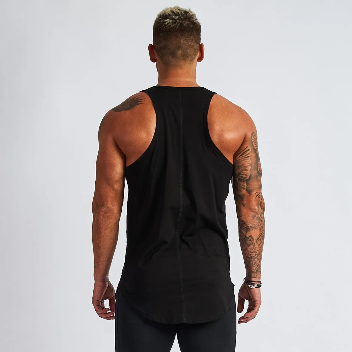 Vanquish Essential SP Blackout Longline Tank