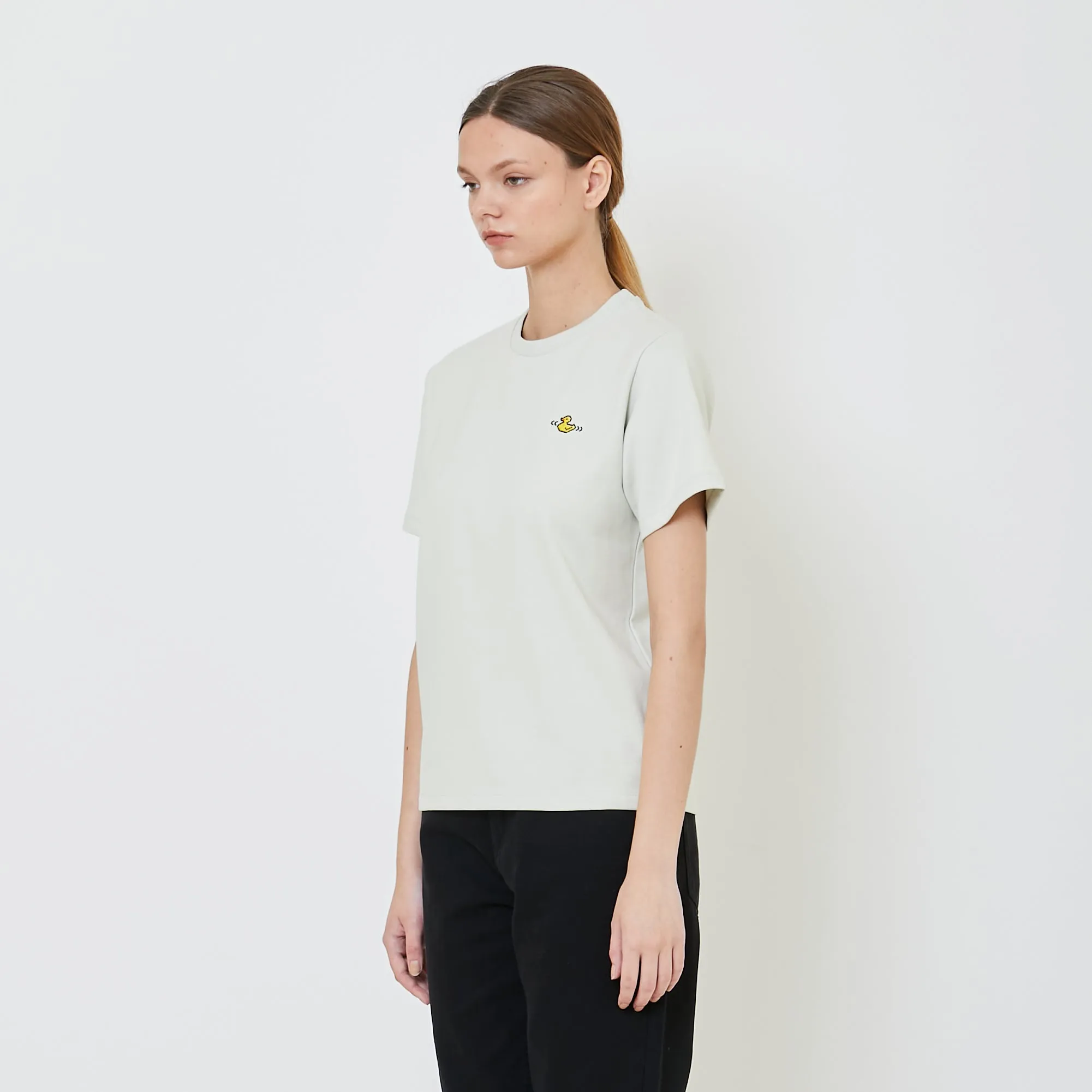 Women Embroidery Essential Tee - SW2405072